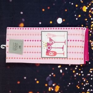 🌼 DII Rose Glasses Embellished Kitchen Dishtowel